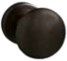 Pomo acabado Negro.