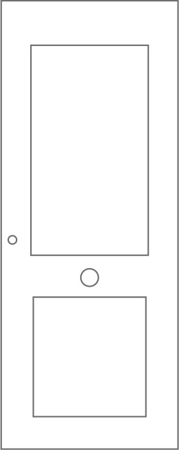 Esquema de puerta.